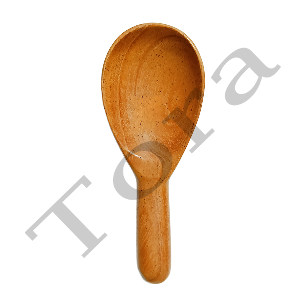 Tora Neem Wood Masala Spice Spoon Export Quality Handmade EU Standards (TCNC9507)