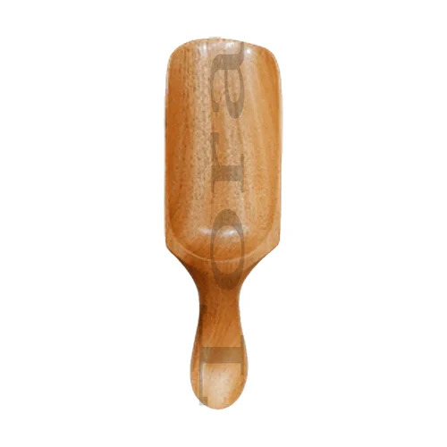 Tora Neem Wood Grain Scoop Spoon Export Quality Handmade (TCNU9022)
