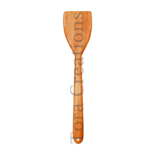 Neem Wood Spatula - Color: Brown