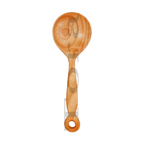 Tora Neem Wood Ladle Export Quality Handmade (TCNU9009)