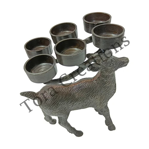 Tora Wooden Tealight Holder Export Quality Handmade (TCLH6550)
