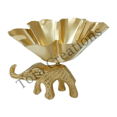 Iron Elephant T Light Holder