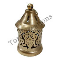 Decorative Lantern T Light Candle Holder - Color: Golden