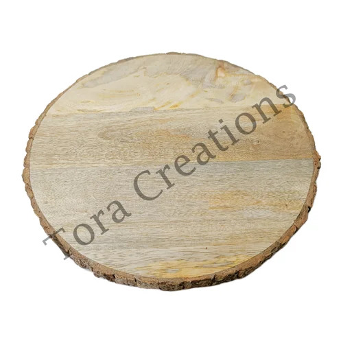 Round Wooden Logs Coasters 12 Inch