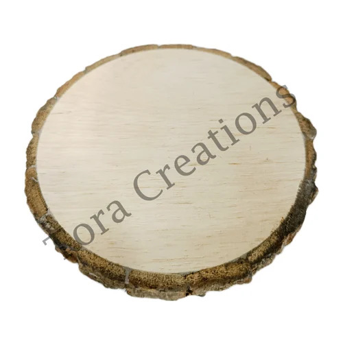 Wooden Round Coaster 4 Inch