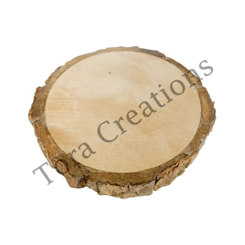 Wooden Round Tea Coaster 3 Inch