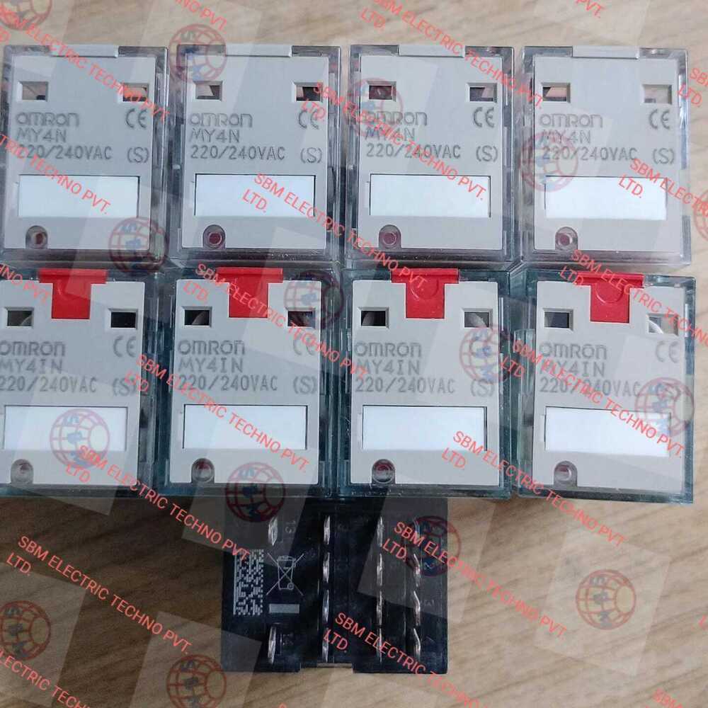 OMRON RELAY, MY4IN 220/240VAC
