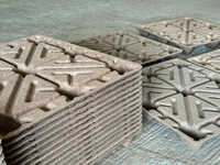 1000mmx1200mm Presswood Pallet - Color: Brown