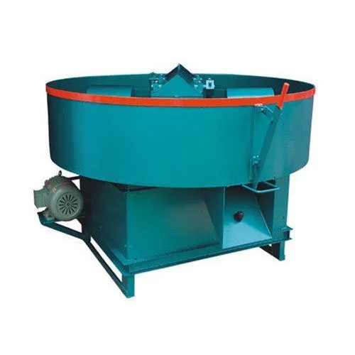 Roller Type Concrete Pan Mixer Machine - Capacity: 350 Kg