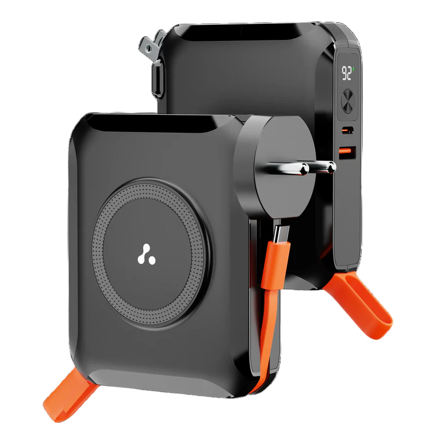 Aerosync 65 15000Mah Type C Laptop Wireless Magnetic Charging Power Bank And Charger - Body Material: Plastic