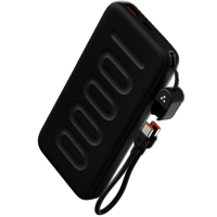 Stylo N10 10000mAh Fast Charging Power Bank with in-Built Cable