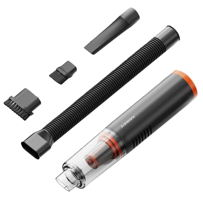 Minivac 03 Portable Wireless Vacuum Cleaner For Car And Home - Color: Black