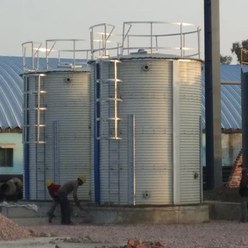 Zincalume Water Tank - Capacity: 50 Ton