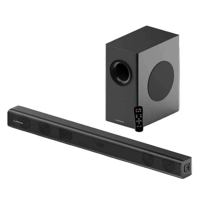 Evoke Bar 120 Sound Bar - Color: Black
