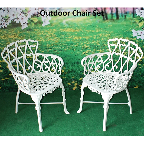Cast Aluminium Outdoor Chair Set