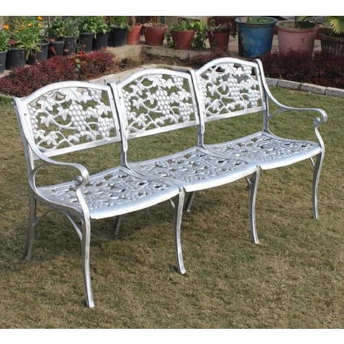 Grapes Design Three Seater Garden Bench