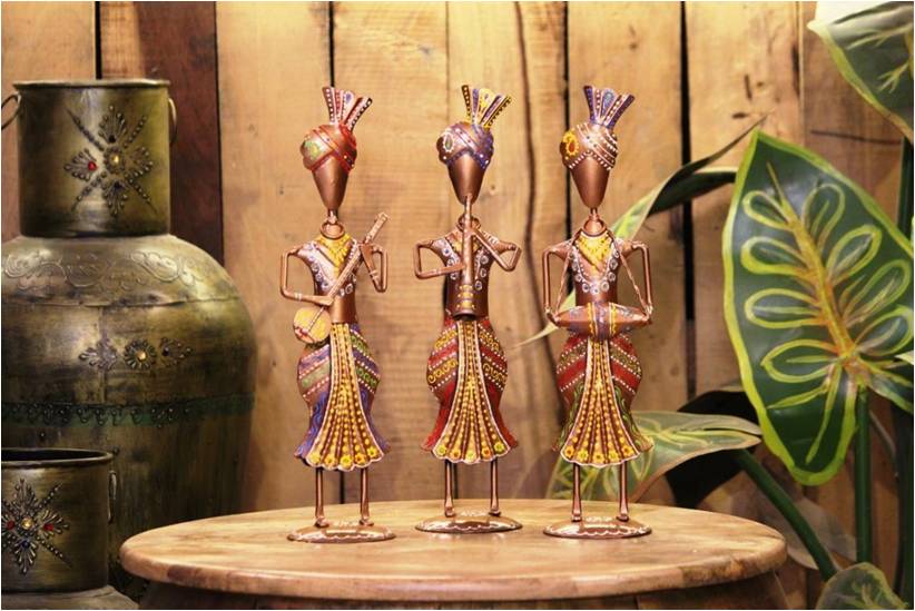 Table Decor - Rectangular Shape, Multicolor | Smooth Finish, Good Quality, Art & Collectible For Home Decor, Warranty Included