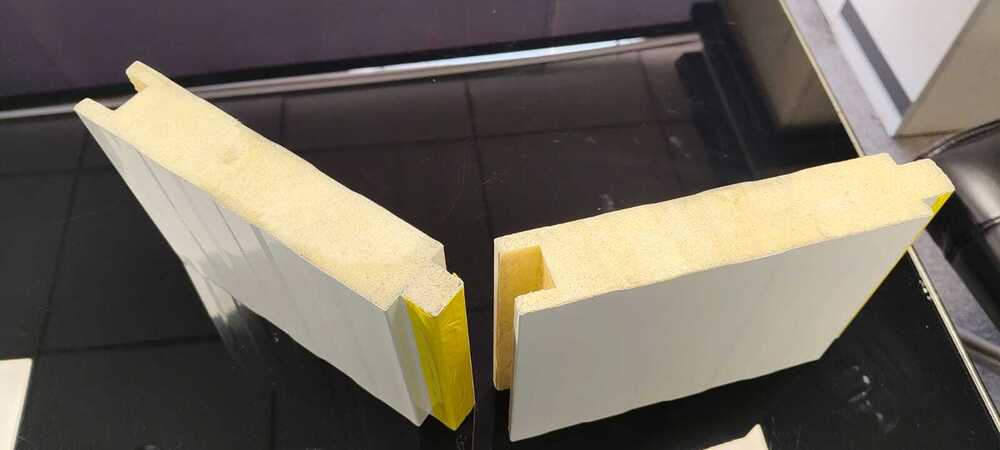 40mm Puf Sandwich Panel - Shape: Rectangle