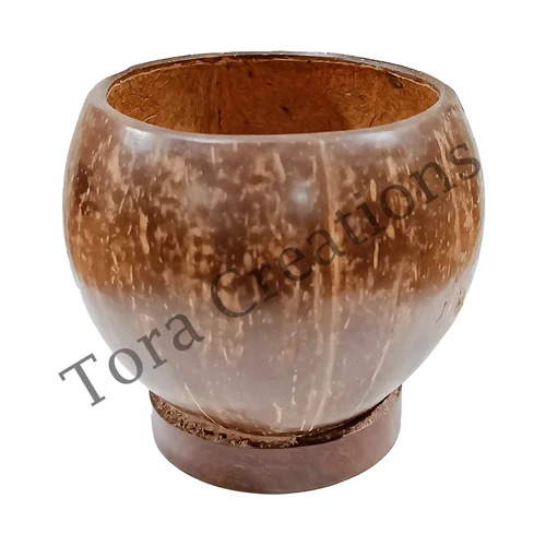 Tora Coconut Shell Bowl Export Quality Handmade (TCNB10013)