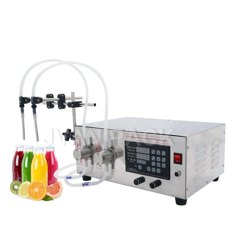 DOUBLE HEAD DIGITL LIQUID FILLING MACHINE 