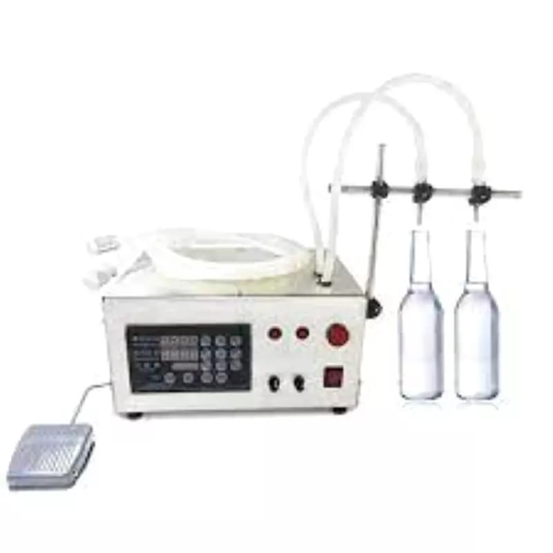 DOUBLE HEAD DIGITL LIQUID FILLING MACHINE 