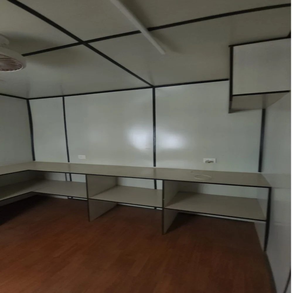 Portable Office Container Cabin - External Dimension: 20x8.6x7.10 Feet