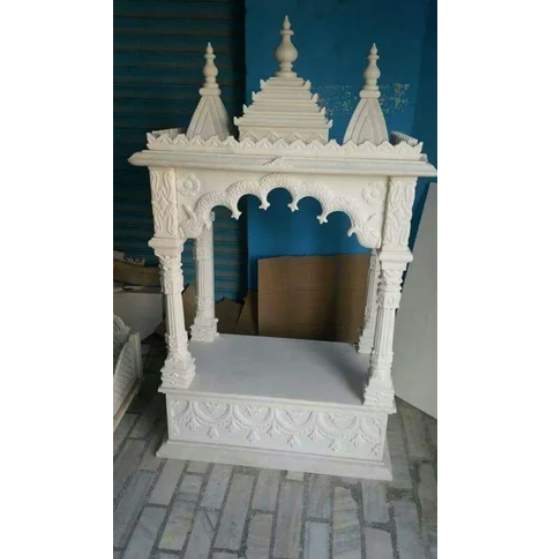 Amazing Carved White Marble Temple