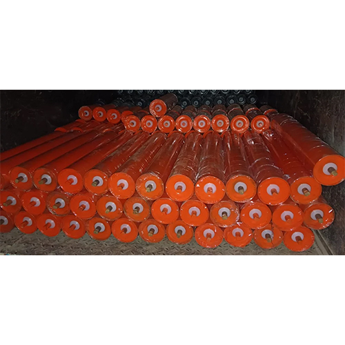 Mini Roller Idler Conveyor - Color: Orange