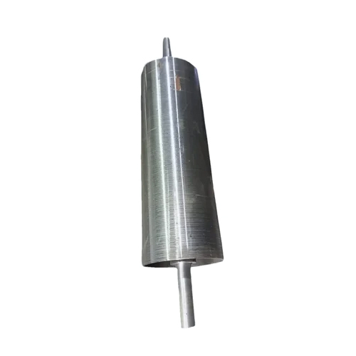 Conveyor Drum Pulley - Mild Steel, 323 mm Diameter, Silver Color | Coated Finish for Enhanced Corrosion Resistance and Durable Performance