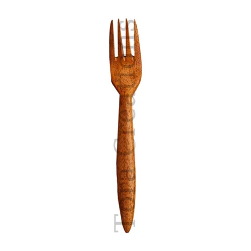 Neem Wood Fork - Color: Brown