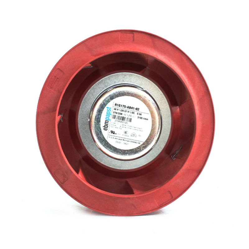Ebmpapst R1g175-ab41-02 175mm 48v 34w Industrial Wall Mounted Exhaust Cooling Fan Industrial Misting Fan For Industry - Color: Red