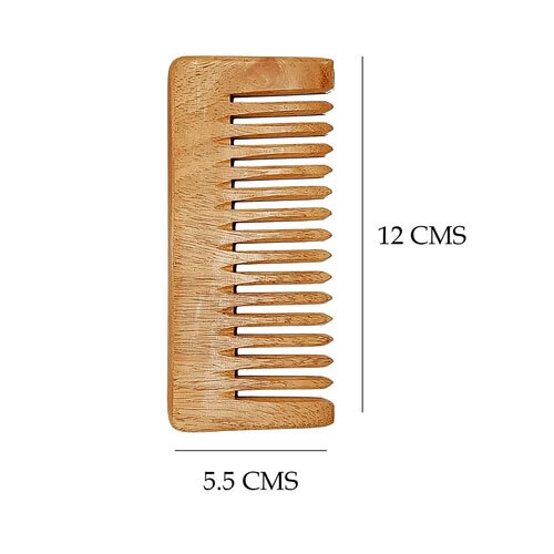 Neem Wood Shampoo Comb - Age Group: Suitable For All Ages