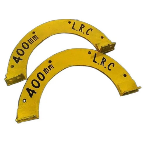 400Mm Mild Steel Pipe Gasket - Color: Yellow