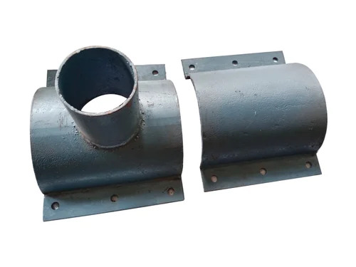 Industrial Irrigation Pipe Saddle Set - Color: Grey