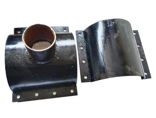 Iron Black Irrigation Pipe Saddle Set - Features: Rust Proof