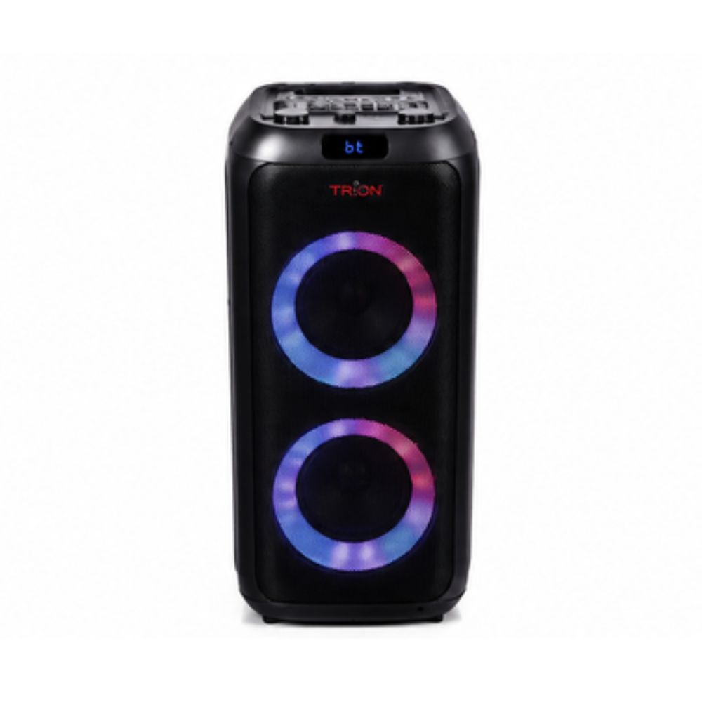 PARTY LIGHT SPEAKER - 10" Woofers, 2.5" Tweeters, 90W Output Power | Bluetooth, USB, SD connectivity, LED Lights, ECO MIC, Remote Control