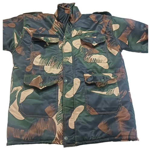 Polyester Green Military Jacket - Feature: High Quality