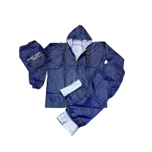 Xxl Blue Waterproof Rain Suit Set - Age Group: Adult