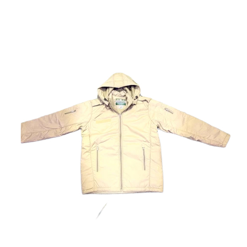 Beige Winter Jacket - Age Group: Adult