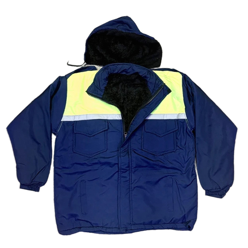 Navy Blue Security Guard Jacket - Age Group: Adult
