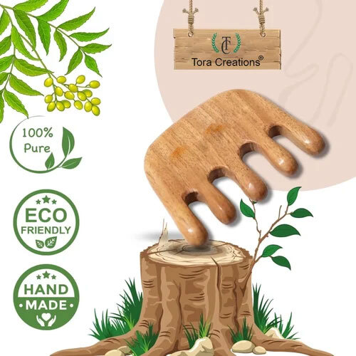 Wooden Massage Comb - Age Group: Suitable For All Ages