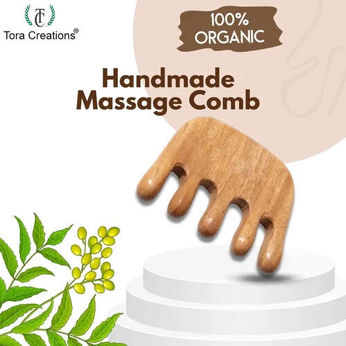 Wooden Massage Comb - Age Group: Suitable For All Ages