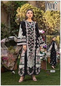 Jade Binsaeed Vol-12  karachi Dress Material