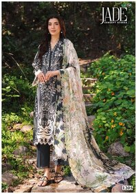 Jade Binsaeed Vol-12  karachi Dress Material