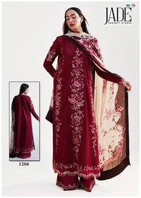 Jade Binsaeed Vol-12  karachi Dress Material