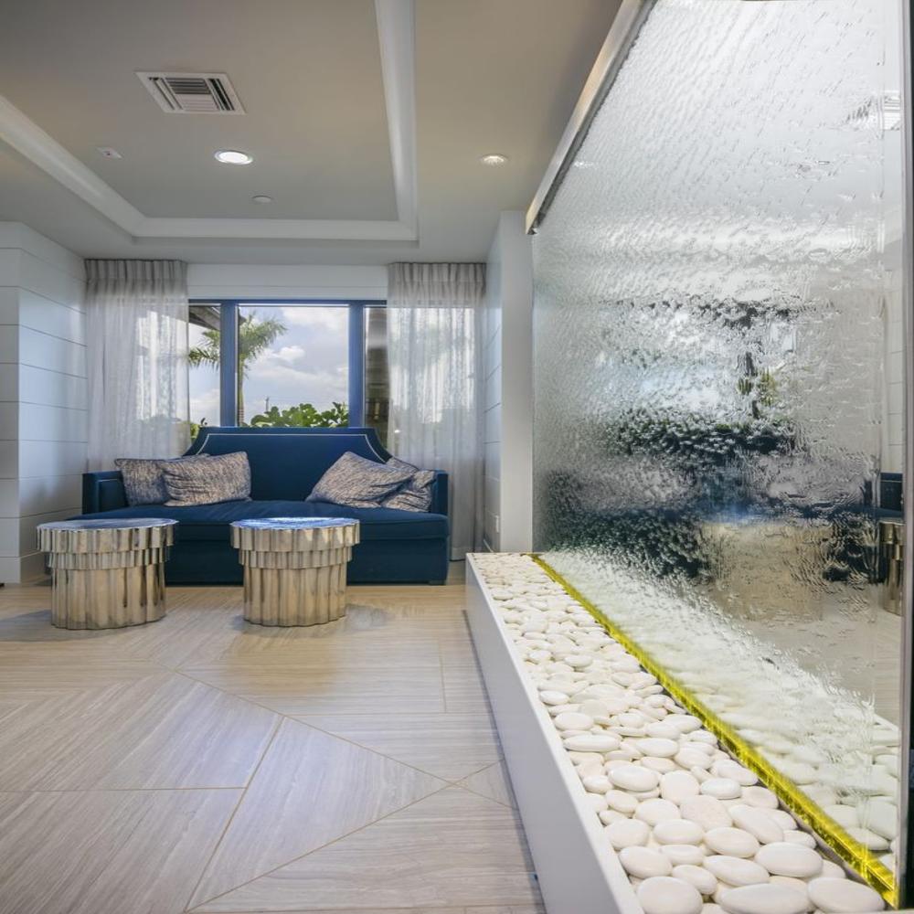 Toughen Glass Wall Fountain Manufacturer Supplier and Contractor In India