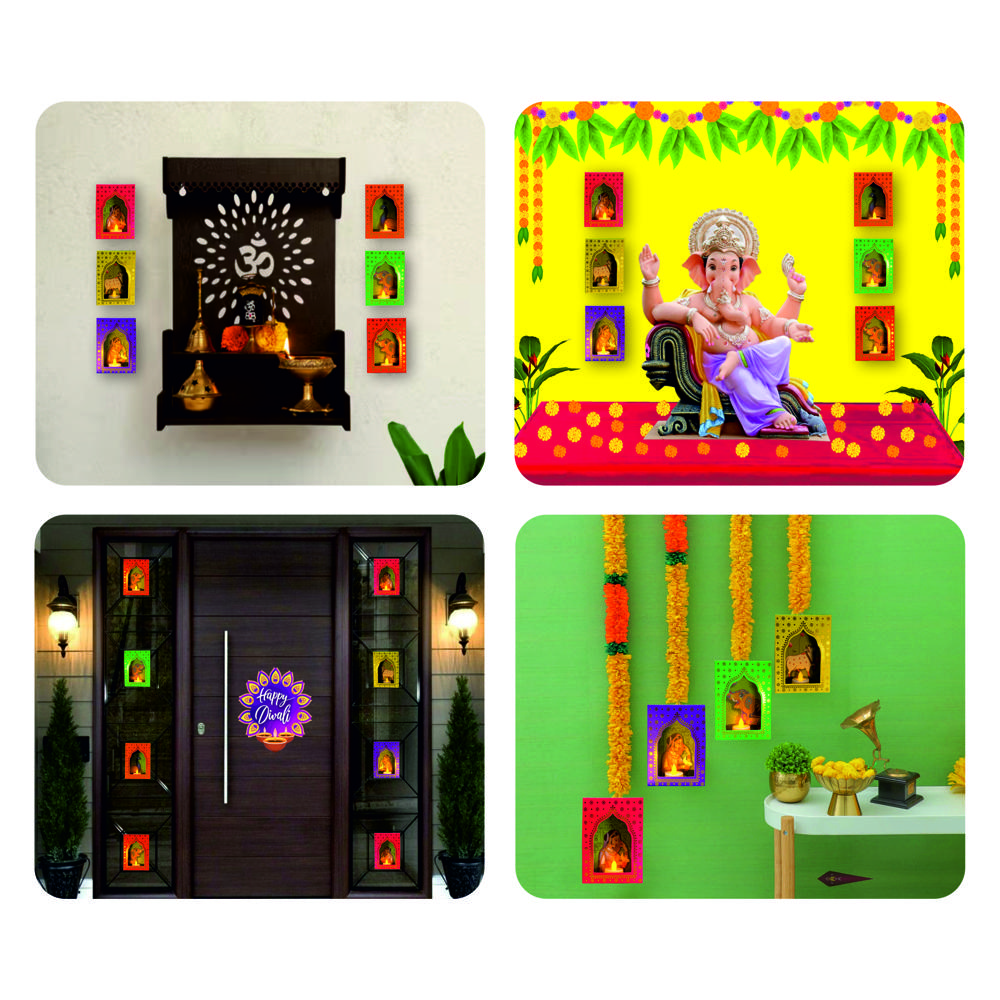 DeepDwar - Traditional Festive (Set of 06)