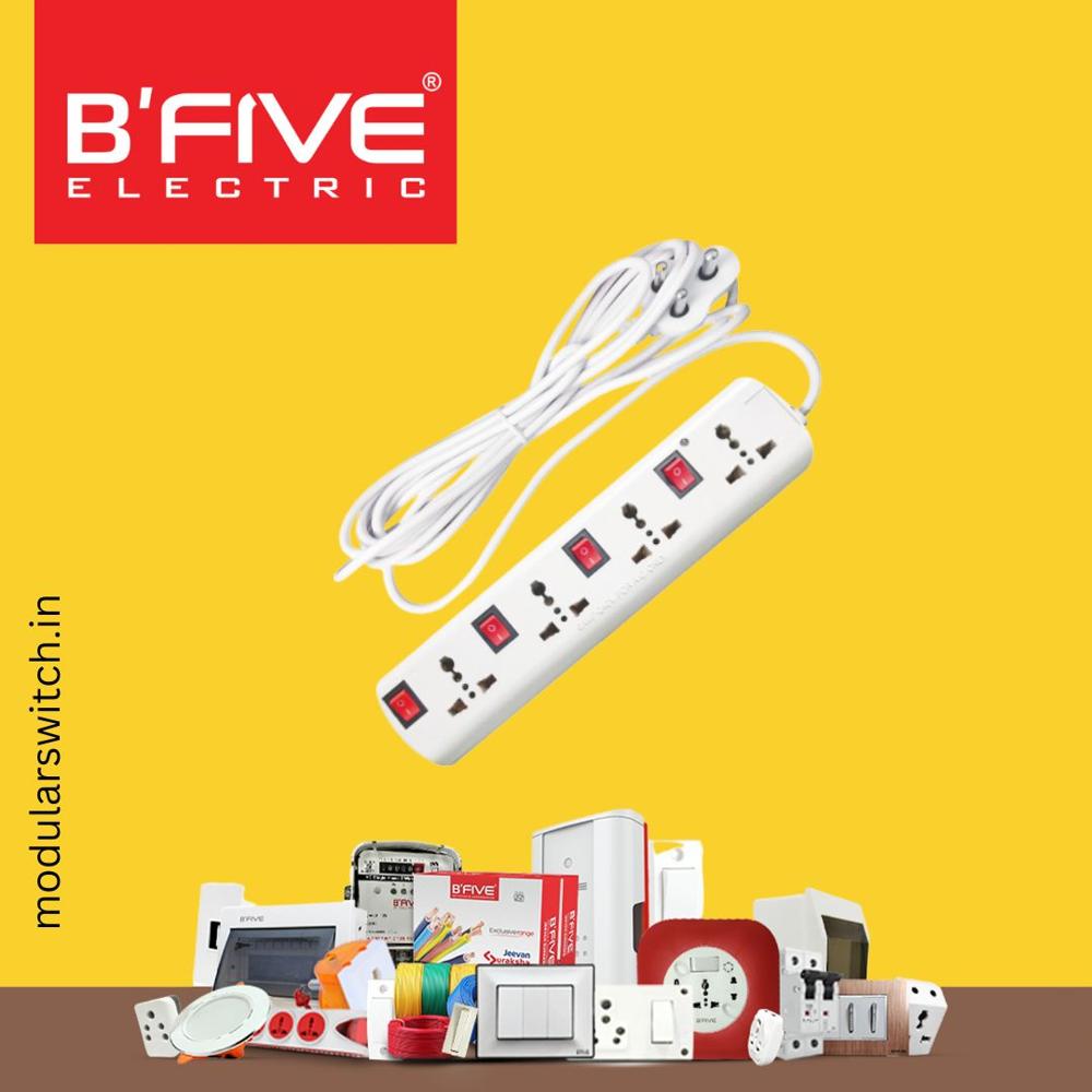 1 + 4 Power Strip Brass, B292