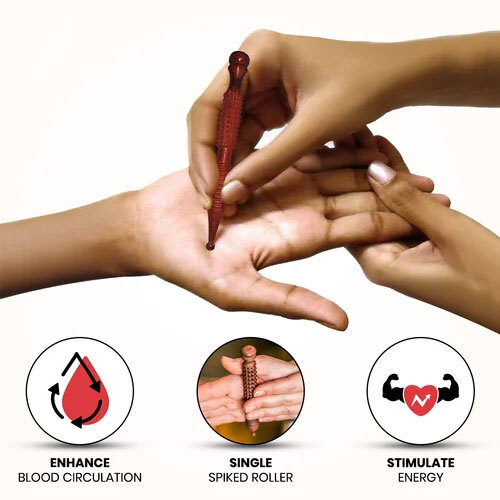 Wooden Acupressure Roller