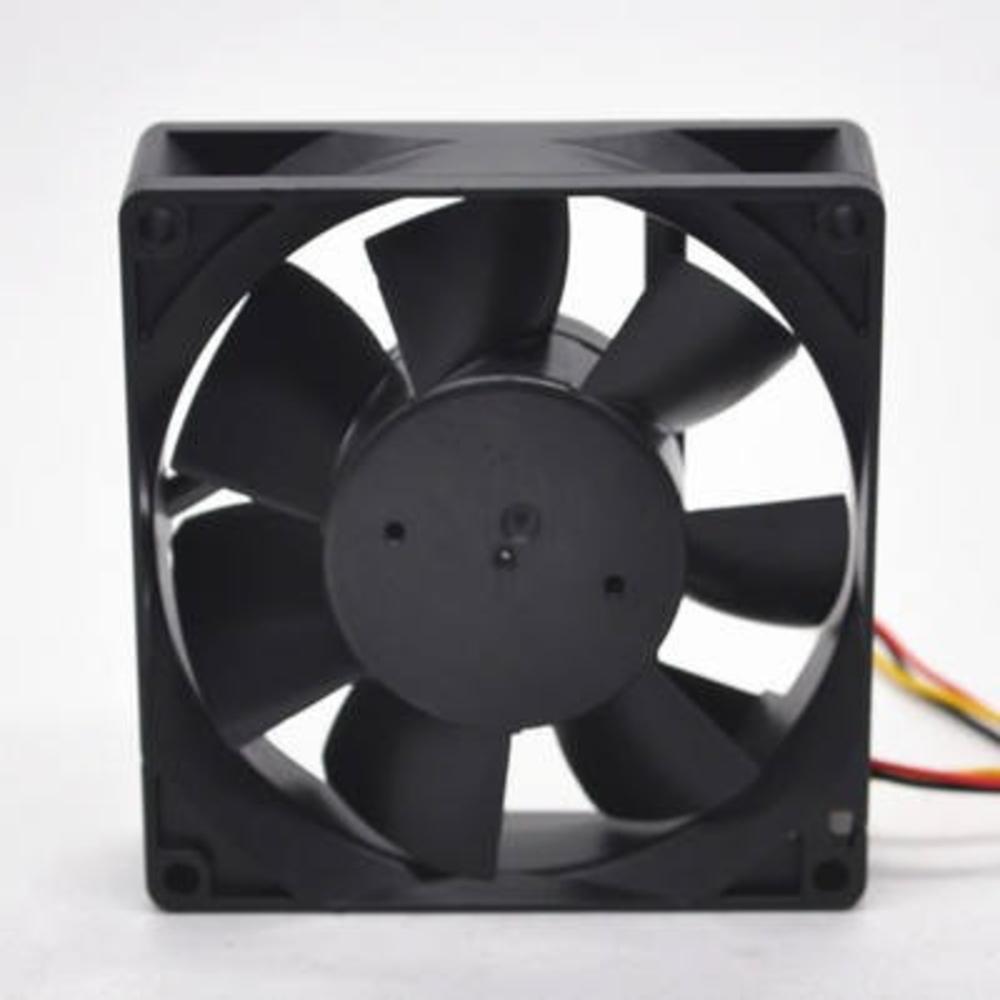 Mitsubishi MMF-09D24TS-RP1 24V DC 0.19A 90x90x25mm 9025 9cm Ball Bearing Wire Leads Inverter Compact Axial Cooling Fan